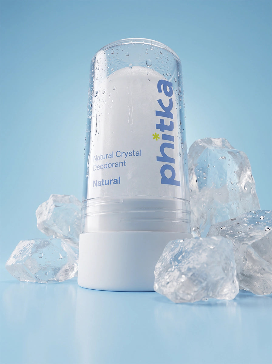 Alum Infused Crystal Roll-On Stick - Natural