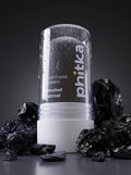 Alum Infused Crystal Roll-On Stick - Charcoal