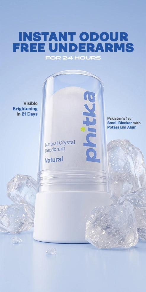 Alum Infused Crystal Roll-On Stick - Natural